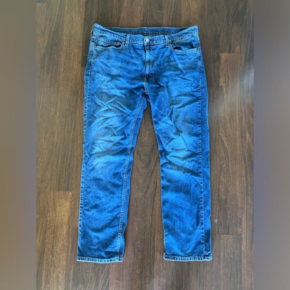 Levi's 514 Jeans Men's 40x32 Straight Fit Blue Denim